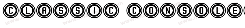 Classic Console字体转换